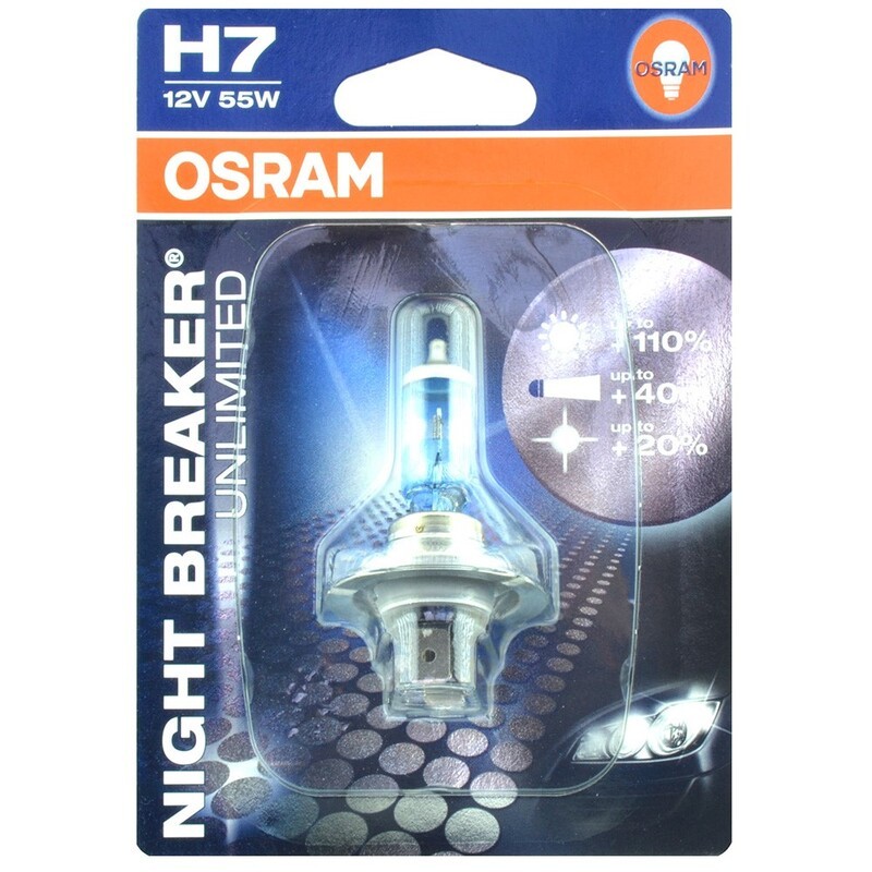 Lámpara OSRAM H7 Night Breaker Laser