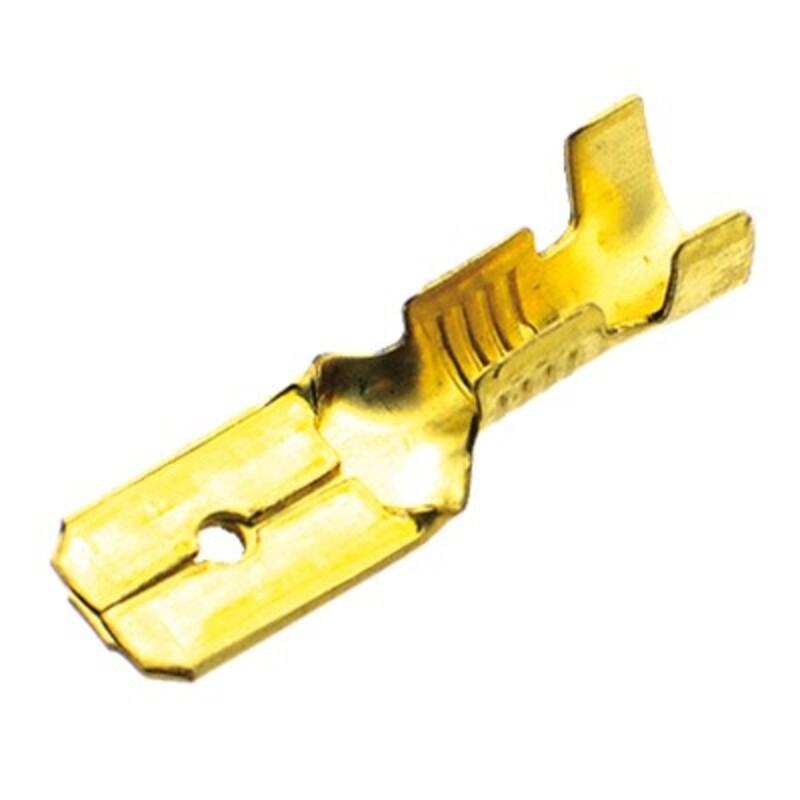 Bolsa de 10 terminales eléctricos faston macho V PARTS