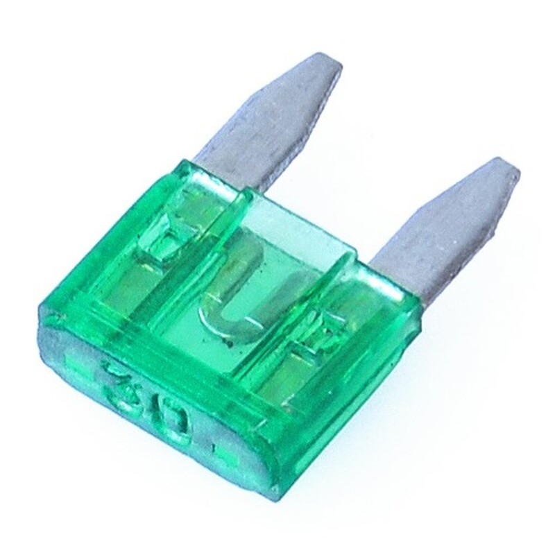 Mini fusibles V PARTS 30A - 100 uds