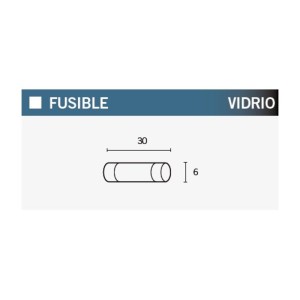 Fusibles V PARTS 15A 30mm - 100 uds
