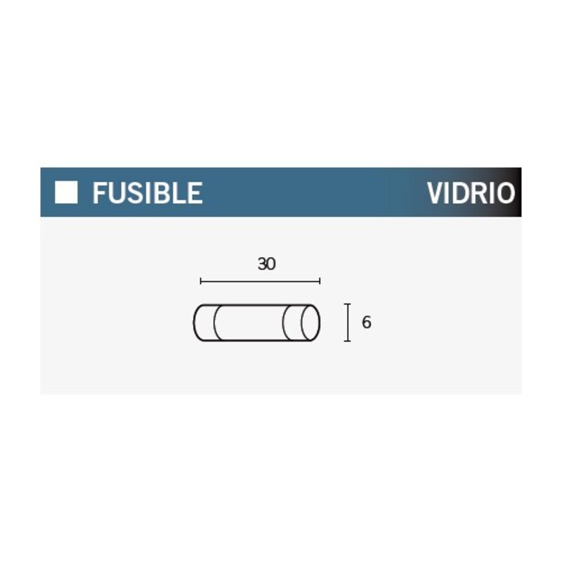 Fusibles V PARTS 10A 30mm - 100 uds
