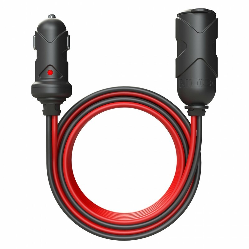 Adaptador NOCO para enchufe de 12 V, con cable prolongador de 3.66 m