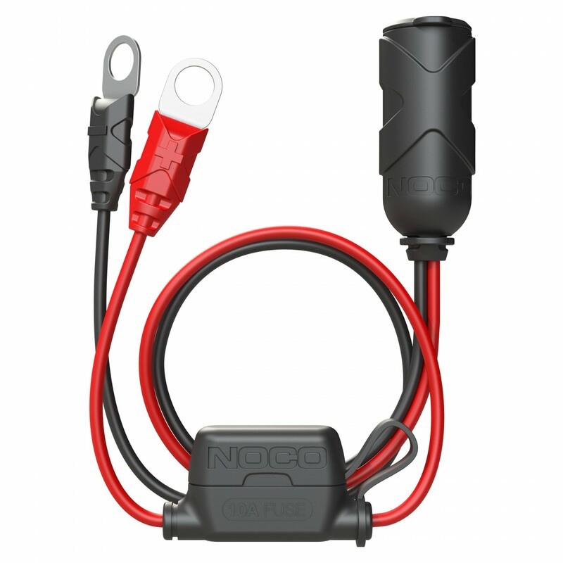 Adaptador NOCO para enchufe de 12 V, con terminales en ojal