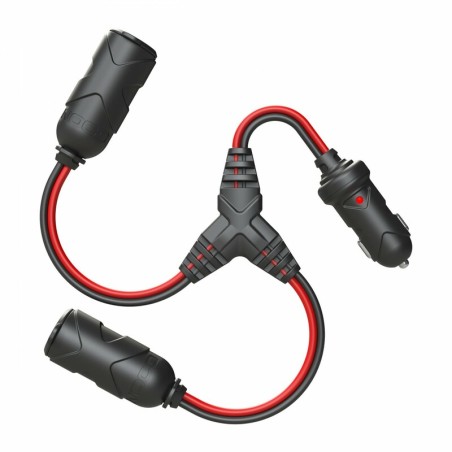 Adaptador de divisor de cable dos vías para enchufe de 12 V