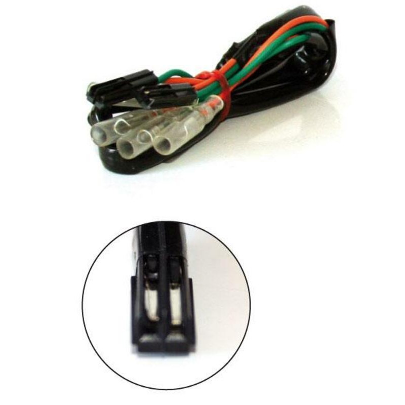 Cables conexión intermitentes Honda tipo origen Largo: 350mm