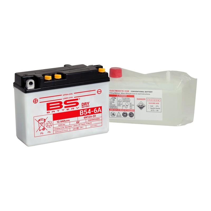 Batería BS BATTERY 6N12A-2D (B54-6A)