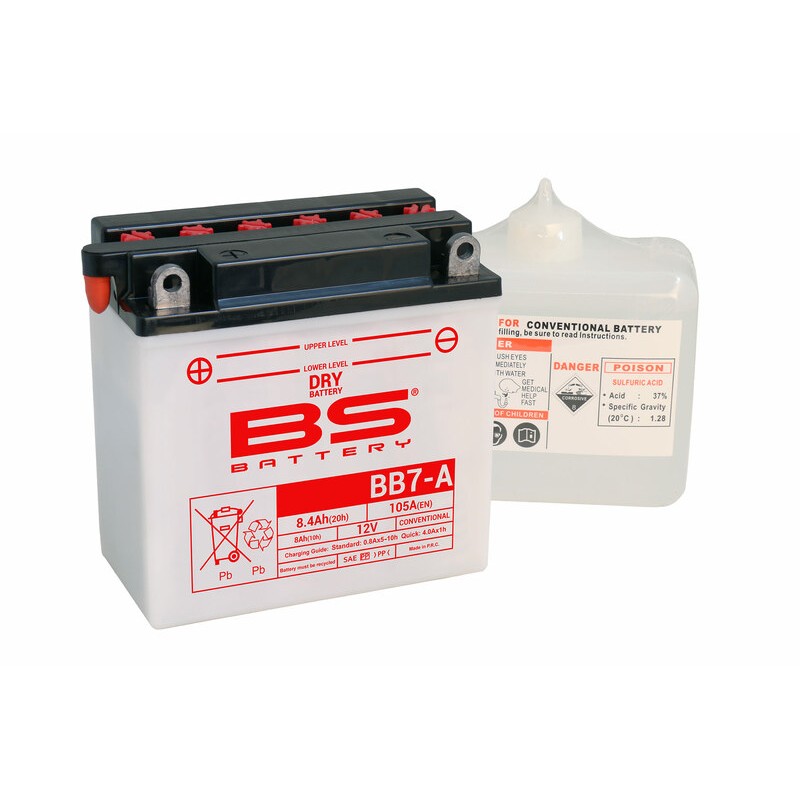 Batería BS BATTERY BB7-A (Fresh Pack)