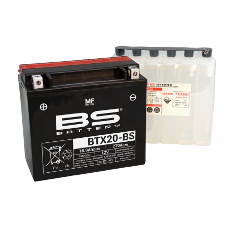 Batería BS BATTERY BTX20-BS