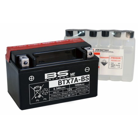 Batería BS BATTERY BTX7A-BS