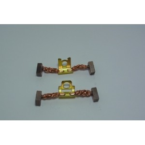 Escobilla motor de arranque TOURMAX 2 escobillas + fijación Kawasak...