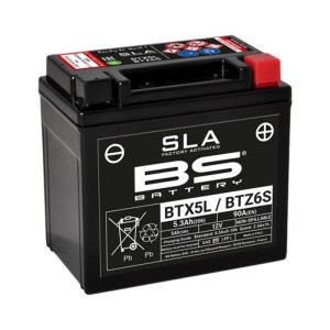 Batería BS BATTERY SLA BTX5L / BTZ6S