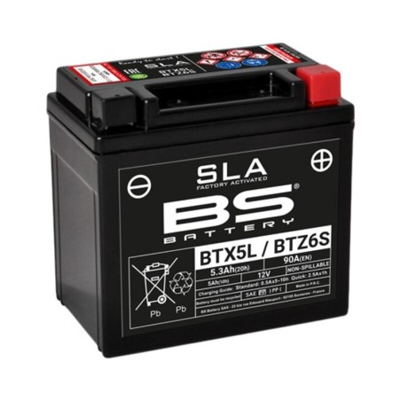 Batería BS BATTERY SLA BTX5L / BTZ6S