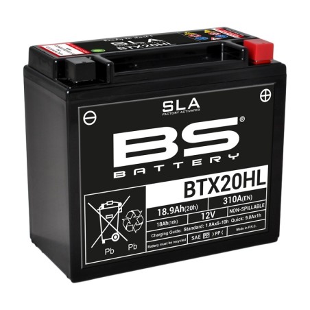 Batería BS BATTERY SLA BTX20HL (FA)