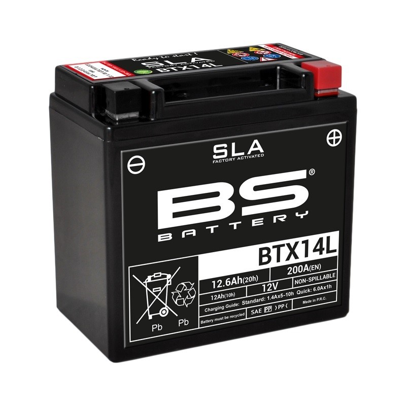 Batería BS BATTERY SLA BTX14L (FA)