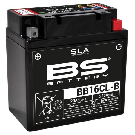 Batería BS BATTERY SLA BB16CL-B (FA)