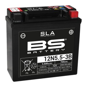 Batería BS BATTERY SLA 12N5.5-3B (FA)