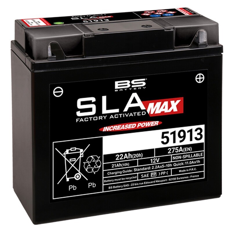 Batería BS BATTERY SLA MAX 51913 (FA)