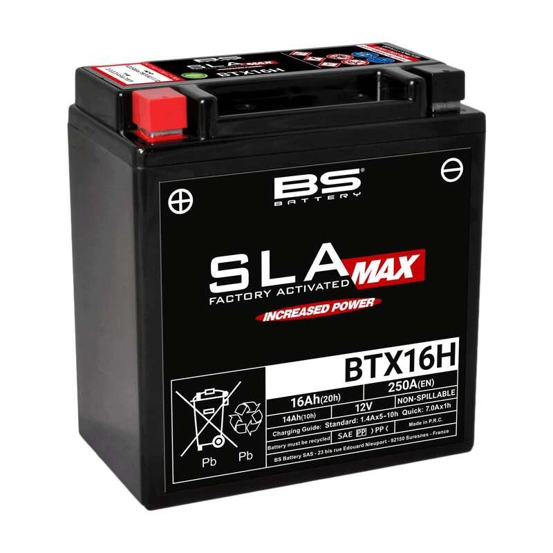 Batería BS BATTERY SLA Max sin mantenimiento activada en fábrica BT...