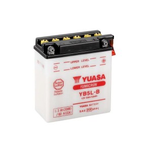 Batería YUASA YB5L-B Combipack (con electrolito)
