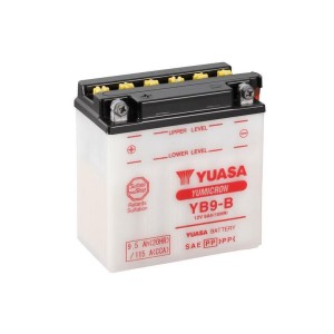 Batería YUASA YB9-B Combipack (con electrolito)