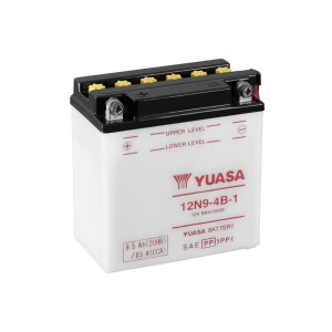 Batería YUASA 12N9-4B-1 Combipack (sin electrolito)