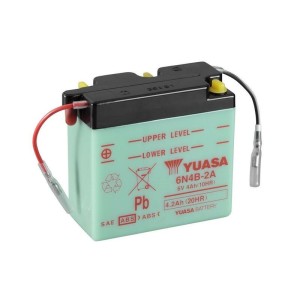 Batería YUASA 6N4B-2A Dry charged (sin electrolito)