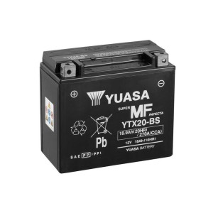 Batería YUASA YTX20-BS Combipack (con electrolito)