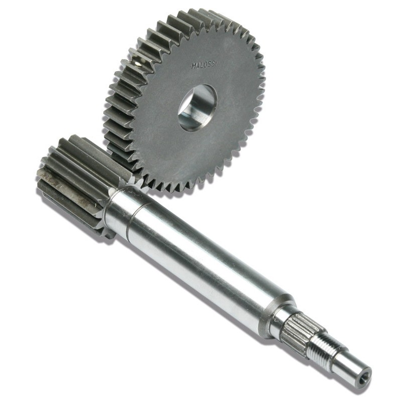Desarrollo engranaje primario Malossi HTQ Z 14/42 - Forzado Ø17mm