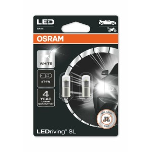 Lámpara OSRAM Retrofit LEDriving T4W Light 12V 0,8W - 2 uds