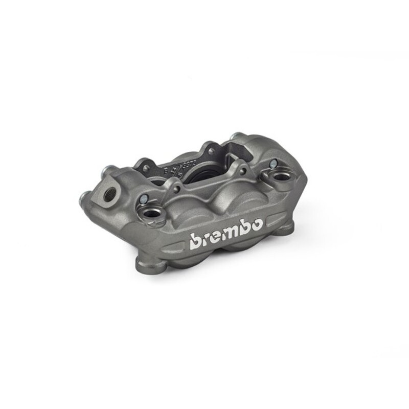 Pinza de freno BREMBO P4 delantero derecho titanio Ø32mm