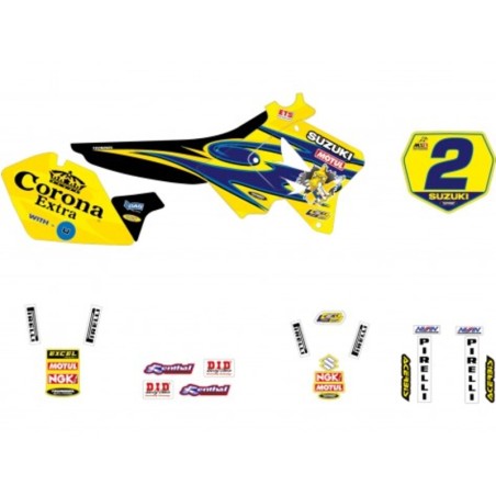 Kit adhesivos TECNOSEL Replica Team Suzuki 2001