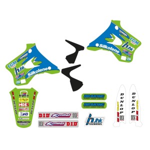 Kit adhesivos TECNOSEL Team Kawasaki 1996