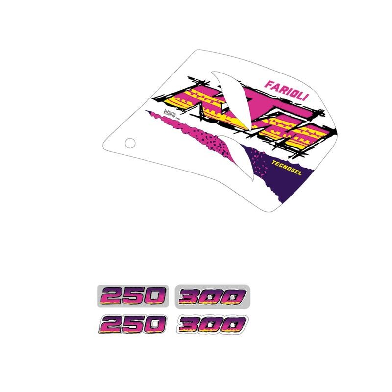 Kit adhesivos TECNOSEL Replica Team KTM Enduro 1994