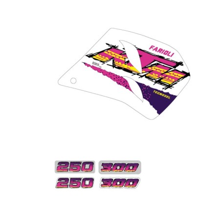 Kit adhesivos TECNOSEL Replica Team KTM Enduro 1994