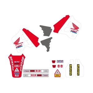 Kit adhesivos completo TECNOSEL Team Honda USA 1991