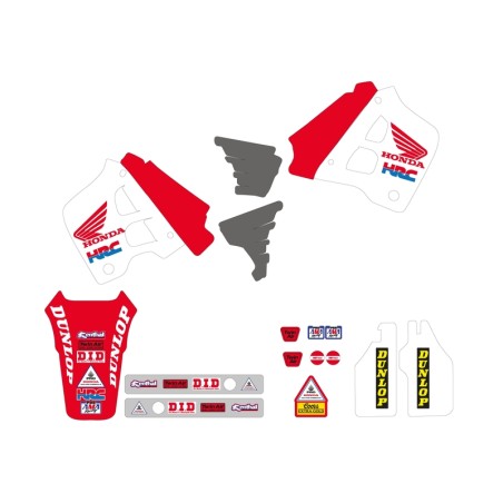 Kit adhesivos completo TECNOSEL Team Honda USA 1991