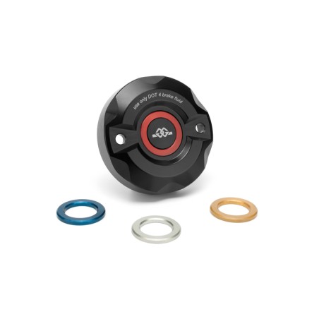 Tapa depósito líquido de frenos GILLES, delantera, negro