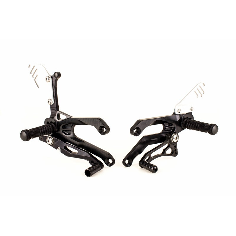 Estriberas retrasadas GILLES FXR, negro