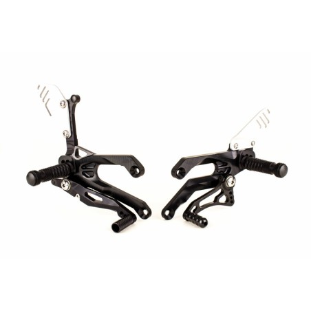 Estriberas retrasadas GILLES FXR, negro