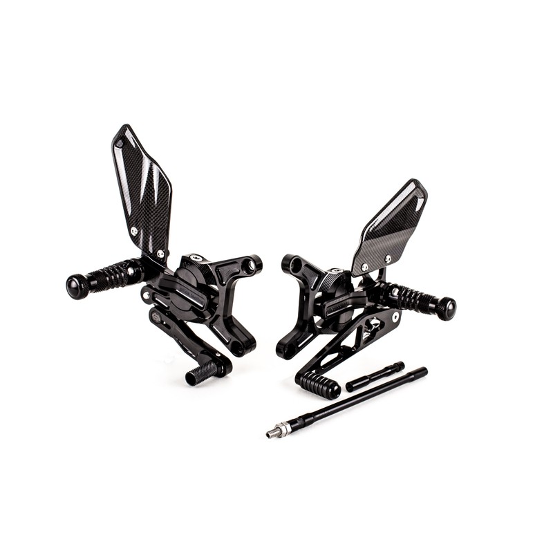 Estriberas retrasadas GILLES VCR38, negro