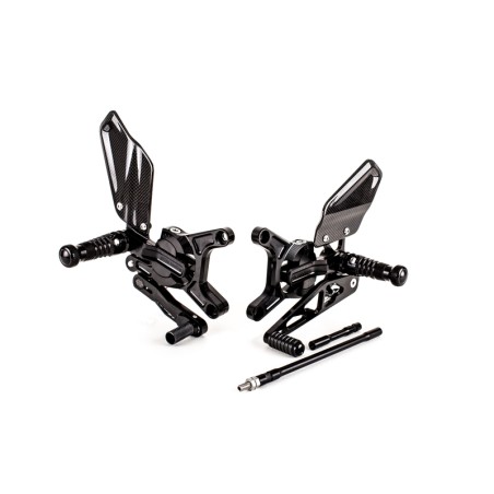 Estriberas retrasadas GILLES VCR38, negro