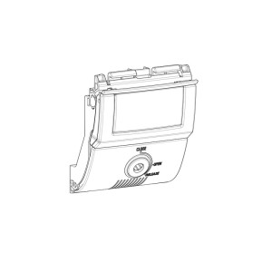 Mecanismo premium para maletas Shad SH58X/SH59X Llave roja