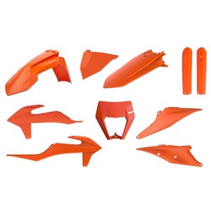 Kit de plásticos Polisport, KTM, naranja