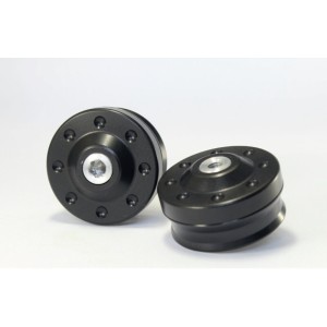 Protectores del eje trasero GILLES, negro