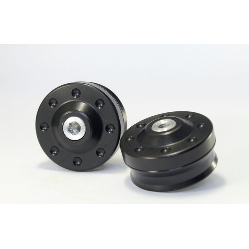 Protectores del eje trasero GILLES, negro