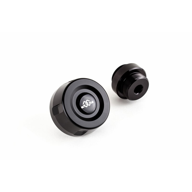 Protector de la tapa del motor GILLES (lado derecho), negro