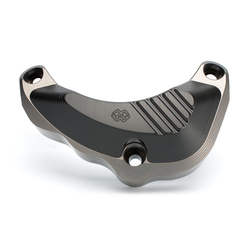 Protector de la tapa del motor GILLES (lado derecho), negro