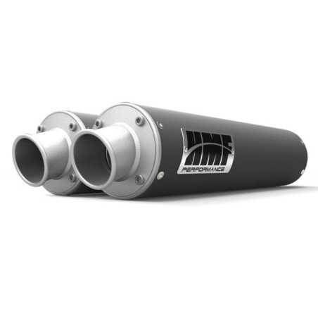 HMF Dual Performance Series Silencer - Gun Metal/ Turn Down Polaris...