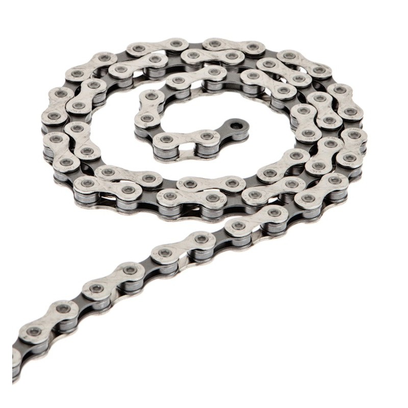 Cadena KMC X12 OEM 12 velocidades 126 eslabones plata/negra