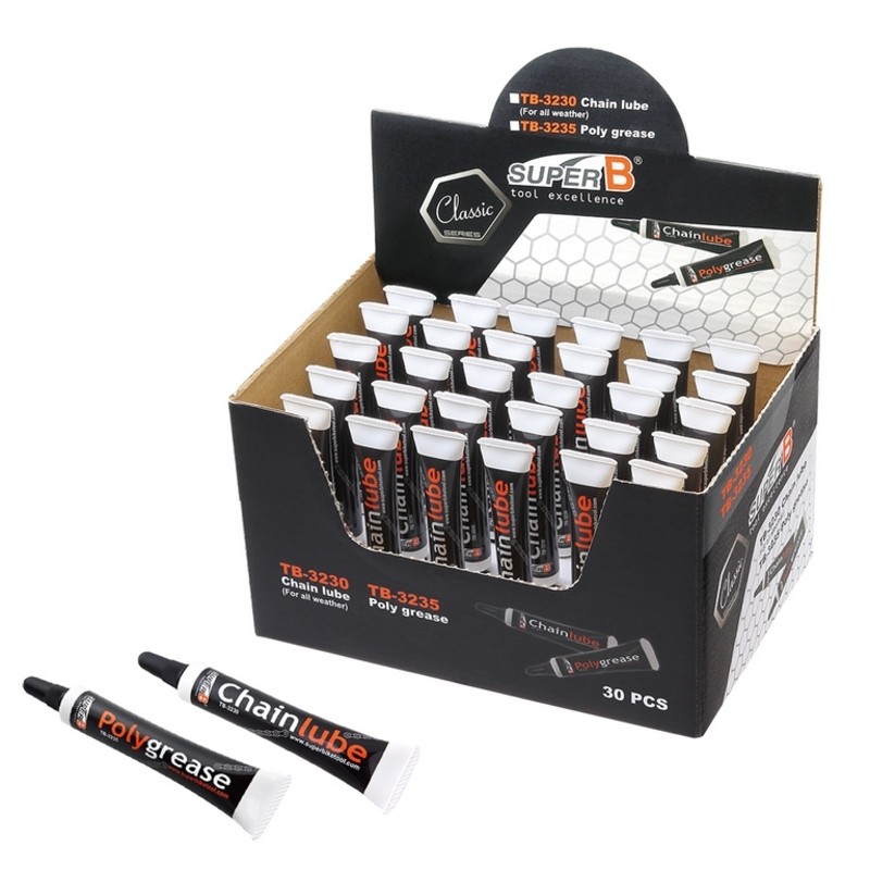 Grasa de polyurea Super B para rodamientos de bicicleta 5ml (30 uds...